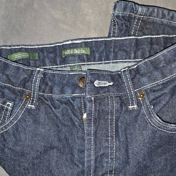 WILD FABLE WIDE LEG CARGO JEANS - Picture 2 of 4